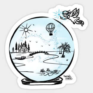 Wonderland Sticker